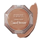 Physicians Formula Mineral Wear Diamond Bronzer, Bronzer in Polvere, Makeup Viso Ibrido Siero-Polvere con Vitamina E, Minimizza l’Aspetto di Pori e Rughe Sottili, Bronze Gem