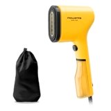 Rowenta Pure Pop, Ferro da Stiro Verticale Portatile a Vapore, Utile per Stirare e Igienizzare i Tuoi Capi, con Sistema Reversibile, Riscaldamento Rapido, Potenza 1300W, Colore Giallo, DR2026