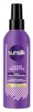 Sunsilk Spray Termoprotettore Capelli, Linea Liscio Perfetto, Senza Risciacquo, Anticrespo Capelli, Protegge dal Calore, Texture Ultra-leggera, con Olio di Argan, Proteine della Seta e Biotina, 200ml