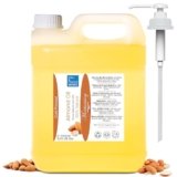Olio di Mandorle Bio, Spremuto a Freddo, Coltivazione Ecologica – Adatto per Neonati, Anti Smagliature, Struccante, Olio da Massaggio, Corpo, Viso, Capelli, Gravidanza, Seno, 100% Naturale, 2000 ml