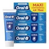 Oral-B Dentifricio Pro-Expert Protezione Professionale 4x75ml, Dentifricio Formato Convenienza, Clinicamente Provato, Pulizia Denti Efficace, Alito Fresco, Sapore Menta Dolce