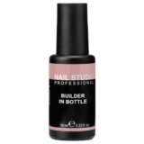 Nail Studio Builder-in-bottle, Base Semipermanente Unghie, Viscosità Medio-Alta, Con Fibre Di Vetro E Vitamine, Prodotto Sicuro 7-Free, N.4, 10 ml