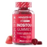 Gommose PCOS – Integratore per l’Equilibrio Ormonale Femminile – Con Myo-Inositolo, Folato, Zinco, Vitamina B12, B6 e Cromo – 60 Gommose Vegane – Più Gustose di Compresse o Polveri – Novomins