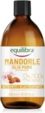 equilibra Corpo, Olio di Mandorle Puro, Olio di Mandorle Dolci, Protettivo, Nutriente ed Elasticizzante, Aiuta a Prevenire le Smagliature in Gravidanza o Durante una Dieta Ipocalorica, 500 ml