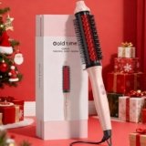 Infrared Thermal Brush, 2026 Upgrated Negative Ion Thermal Round Brush for Women Girls Hair Care, Larger Barrel for Faster Blowout, 6-Temp, Dual Voltage, No Damage, LED Display, 1.7 Inch Salon Styler