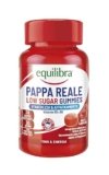 Equilibra, Pappa Reale in Gummies Low Sugar, per Vegetariani, Integratore Stanchezza, Energia e Sistema Immunitario, Pappa Reale Bambini 6+, a Base di Pectina, Senza Glutine, Gusto Lampone, 30 Gummies