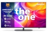 Philips Ambilight ‘The One’ 55PUS9010 QLED 4K Smart TV – Display 55’’ con processore P5 Perfect Picture Ultra HD, Titan OS, Dolby Vision e Dolby Atmos Sound