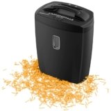 GENIE 580 XCD PLUS, document shredder, cross-cut, capacity 10 sheets, CD shredding, 4,62 Gallons collection bin, security level P4, 12218
