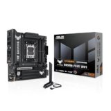 ASUS TUF Gaming B850M-PLUS – Scheda madre WiFi AMD AM5 B850 mATX, 14+2+1 stadi DrMOS 80A, DDR5, PCIe 5.0, 3X M.2, Wi-Fi 6E, 2.5Gb LAN, DP, HDMI, USB 10Gbps e 20Gbps Type-C, BIOS Flashback, Aura Sync