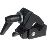 Manfrotto 035 Super Clamp Morsetto con Blister, Capacità di Carico 15 Kg, in Alluminio, Nero