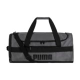 PUMA Demand Duffel Bag, Gray/Black, OS
