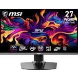 msi MPG 271QRX QD-OLED 27″ WQHD Gaming Monitor – Pannello OLED Quantum Dot 2560 x 1440, 360Hz / 0,03ms, 99% DCI-P3, ΔE≤2, DisplayHDR True Black 400, KVM, RGB – DP 1.4a, HDMI 2.1, USB Type-C