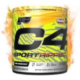 Cellucor C4 Ripped Sport Pre Workout Powder – NSF Certified for Sport – 200mg Caffeine + Cayenne Extract + Carnitine Tartrate + Beta-Alanine – Hawaiian Pineapple, 20 Servings