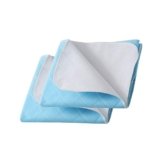 Beedsooth Set di 2 Traversa Impermeabile, Ad alta assorbenza, Traverse lavabili Adatti per Bebè Bambini Adulti Animale Domestico – Blu, 70x90cm