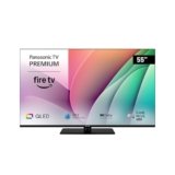 Panasonic Premium TV-55W80AEZ, Serie W80 55 pollici Smart, QLED 4K Ultra HD, Fire OS, Dolby Vision e Atmos, Modalità Game Plus, Controllo Vocale Alexa, Airplay, 2024, Nero