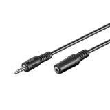 Prolunga audio Stereo Jack 3.5 mm M/F 3,0 mt.