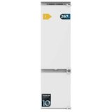 Cecotec Frigorifero Combinato Bolero CoolMarket Combinato BI-D FLW 267 E. 267L, 193.7cm, 54cm, Classe E, Total No Frost, Inverter, Full LED Wall, Fast Cooling, Fast Freezing, Vacanze e Smart