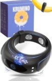 MySecretCase Anello Vibrante Lei Lui in SIlicone – Sextoy Anello Pene, Cock Ring Sessuali per Coppie, Sextoys per Uomini, Sextoysys Coppia Fallico Erezione (Nero) (Krumino)