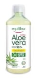Equilibra Aloe Vera da Bere, 100% Pura Polpa di Aloe, 1000 ml per 20 Giorni, Azione Depurativa e Lenitiva, Senza Zuccheri, con Polisaccaridi, Da Bere Puro o Diluito in Acqua