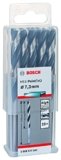 Bosch Accessories 2608577241 HSS PointTeQ (7,3 x 69 x 109 mm) – Set da 10 Pezzi di Punte Elicoidali per Trapano per Metallo, Acciaio, Fusione o Plastica, Grigio (Argento), Ø 7.3 mm