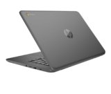 HP Chromebook 14a-ne1000sl Notebook, Intel Celeron N4500, 4GB RAM, 64GB eMMC, Display 14″ HD Antiriflesso SVA, Intel UHD Graphics, ChromeOS, Grigio