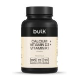 Bulk Calcium, Vitamin D3 and Vitamin K1 Capsules, 1000 mg, Pack of 270, Packaging May Vary