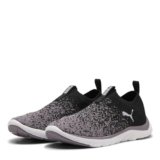 Puma Donna Softride Remi Slip-on Knit Wn’s Scarpe da Corsa su Strada, Puma Marmellata di prugne Nere, 36.5 EU