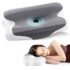 Cervical Neck Pillow for Pain Relief,Ergonomic Contour Memory Foam Pillows for Sleeping,Cooling odorless Neck Support Pillow for Side Back Stomach Sleeper,with Washable Pillowcase,Black