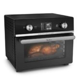 Moulinex Friggitrice ad Aria, 20 Litri, Easy Fry Multifunzione 10in1, Friggitrice senza Olio e Fornetto Elettrico, 10 Funzioni di Cottura, Capacità 6 Persone, Tecnologia Extra Crisp, AL6058