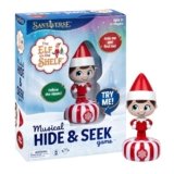 The Elf On The Shelf Musical Hide & Seek Game, Hide The Electronic Scout Figure, The Elf Plays Music & Sounds Every Few Seconds to Help Kids Find Him, When Found, Kids Can Celebrate As He Plays Music