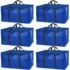SMIDLRG Toddler Grip Crew Socks With Grippers Boys Girls Kids 1-3/3-5/5-7T 6 Pairs