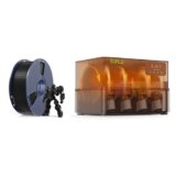 SUNLU AMS Heater Compatibile con Bambu Lab AMS Gen 1, SUNLU PETG Filament Nero 1KG