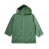 Amazon Essentials Unisex Kids’ Long Quilted Jacket, Sage Green, XX-Large