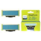 Lames de Rechange – PHILIPS – QP225/50 OneBlade – Compatibles Tous Manches, Anti-Friction, 4 Mois d’Utilisation, Étanches