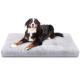 Nobleza Letto per Cani Lavabile Grandi, Cuccia Cane Interno Ansiolitico Super Morbido e Soffice, Cuscino Cani Grandi di alta Qualità con Fondo Antiscivolo, Materassino Cane, 122x74x10 cm, XXL