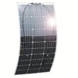 MAPLES – Pannello solare fotovoltaico 100w silicio monocristallino flessibile Camper barca Casa Baita (100w) ultraleggero IP68 impermeabile curvabile fino a 200° elevate prestazioni