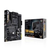 ASUS TUF GAMING B450-PLUS II Scheda Madre Gaming AMD B450 (AM4) ATX con Doppio M.2, Microfono con Eliminazione del Rumore AI, HDMI, DP, USB 3.2 Gen 2 Type-A e Type-C, RGB Aura Sync