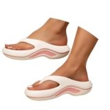Lggwunsi Infradito Donna Antiscivolo Morbide Leggere per Mare Ciabatte Donna Estive per Fascite Plantare Eleganti Fondo Piatto Flip Flop Spiaggia Piscina