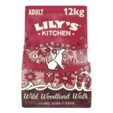 Lily’s Kitchen Con ingredienti naturali Cibo secco per cani adulti Ricetta senza cereali con anatra, salmone e cervo 12kg