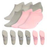 Classic Superlite Low-Profile No Show Socks (6-Pair) with arch compression for non-slip fit and breathable comfort