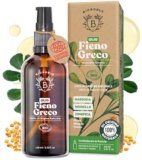 BIONOBLE Olio di Fieno Greco Puro per Seno Bio – Rassoda e Modella Seno e Glutei – Macerato di Semi Senza Odore, 100% Naturale – Olio Fieno Greco Capelli – Bottiglia di Vetro, Pipetta, Pompa – 100ml
