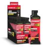 Enervit, Carbo Gel C2:1PRO Orange, Gel Energetico, 40g di Carboidrati, Per Attività ad Alta Intensità, +50% di Carboidrati Assorbiti, Gusto Arancia, Senza Glutine, Alta Digeribilità, 24 Pack da 60ml