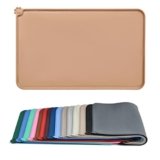 AUDWUD Tappetini impermeabili di alimentazione del cane e del gatto del silicone,tappetini antiscivolo della ciotola dell’animale domestico,tappetino di alimentazione dell’animale domestico