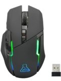 THE G-LAB Kult Caesium Mouse Gamer Wireless Ricaricabile – Mouse Gaming Wireless ad alte prestazioni 7200dpi, LED RGB, 6 Pulsanti, Mouse Gaming Ergonomico, Compatibile con Pc Ps4 Ps5 Xbox One