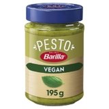 Barilla Pesto al Basilico 100% Vegetale, Pesto Vegano con Basilico Italiano, Senza Aglio, Senza Glutine e Senza Formaggi, Naturalmente Senza Lattosio, Sugo Pronto per Pasta, 195 g