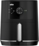 Braun MultiFry 3 HF3000 Friggitrice ad Aria da 4,3L, Forno ad Aria con Controllo della Temperatura 80-200°, Tecnologia RealAir, Timer 60′, 12 Programmi Preimpostati, Controllo Touch, 1500W, Nero Opaco