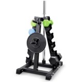 YOLEO Rack Palestra – Rastrelliera pesi Regolabile Porta pesi Palestra Casa, Porta Dischi Palestra pesi Pesanti Supporto per Manubri (Telaio ad A multifunzionale)