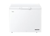 Haier HCE301E Congelatore Orizzontale a Pozzetto, 300 Litri, Temperatura Regolabile, Funzione Fast Freeze, Silenzioso, Libera Installazione, 111x62x84,5cm, Bianco, Classe E