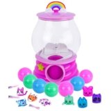 Cepia LLC Gumball Magic – Magical Light Up Machine with 7 Gumball Surprises Inside! Includes 4 Collectible Wishies, 3 Puffy Sticker Sets, and Positive Affirmations in Each Gumball!