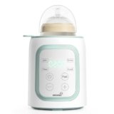 Grownsy Scaldabiberon 10-in-1 Veloce con Timer per Latte Materno o Formula, Controllo Preciso della Temperatura, Funzioni di Scongelamento, Sterilizzazione, Mantenimento Caldo e Riscaldamento Pappe